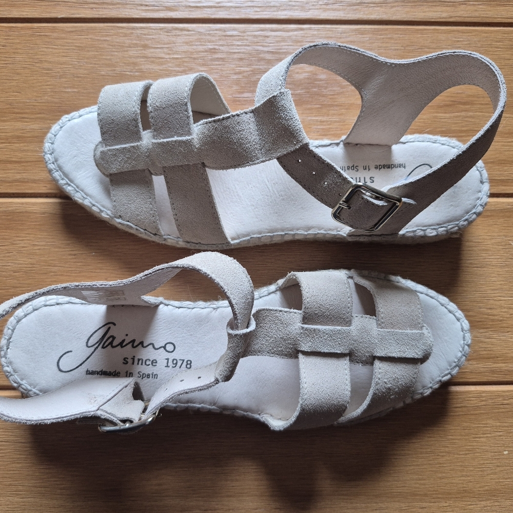 Gaimo Strappy Leather Sandals - Size 40 (9.5‎ US)